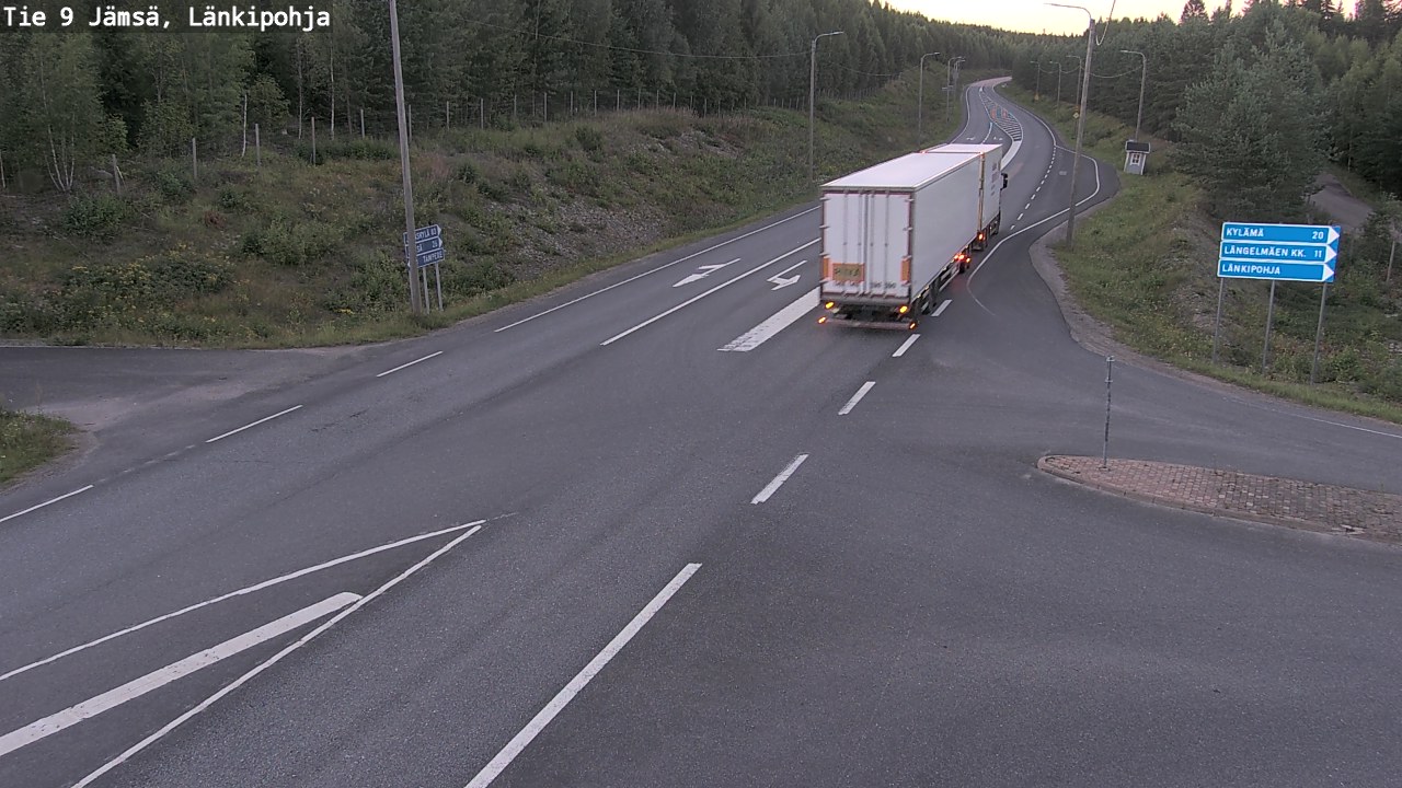 Kelikamerat Kuva Tie 9 Jämsä, Länkipohja, Jämsä, Keski-Suomi