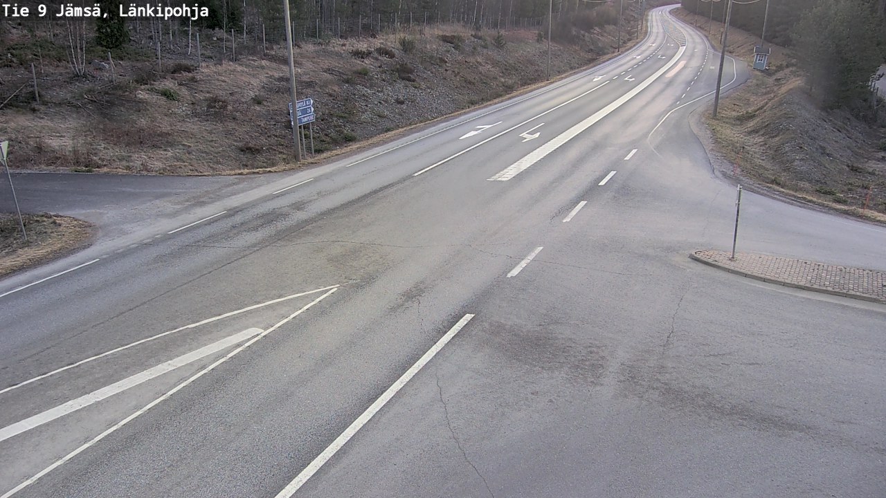 Weather Camera Image Road 9 Jämsä, Länkipohja, Jämsä, Keski-Suomi
