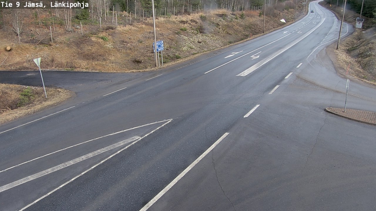 Weather Camera Image Road 9 Jämsä, Länkipohja, Jämsä, Keski-Suomi