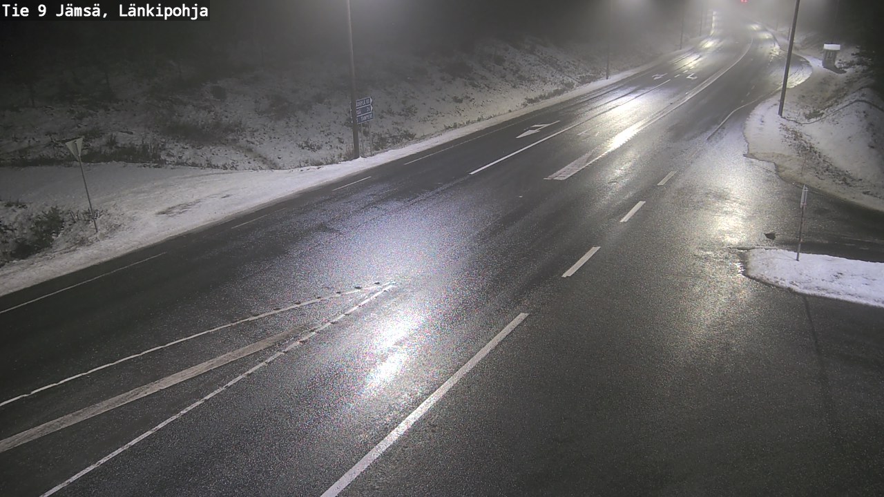 Weather Camera Image Road 9 Jämsä, Länkipohja, Jämsä, Keski-Suomi