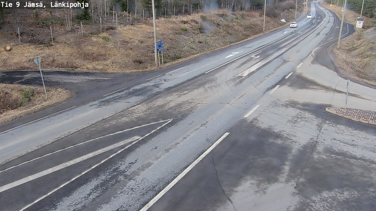Weather Camera Image Road 9 Jämsä, Länkipohja, Jämsä, Keski-Suomi