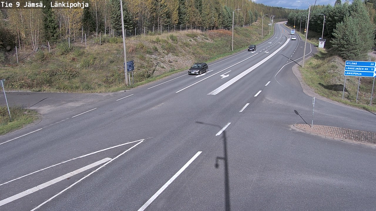 Kelikamerat Kuva Tie 9 Jämsä, Länkipohja, Jämsä, Keski-Suomi