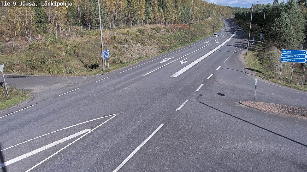 Kelikamerat Kuva Tie 9 Jämsä, Länkipohja, Jämsä, Keski-Suomi