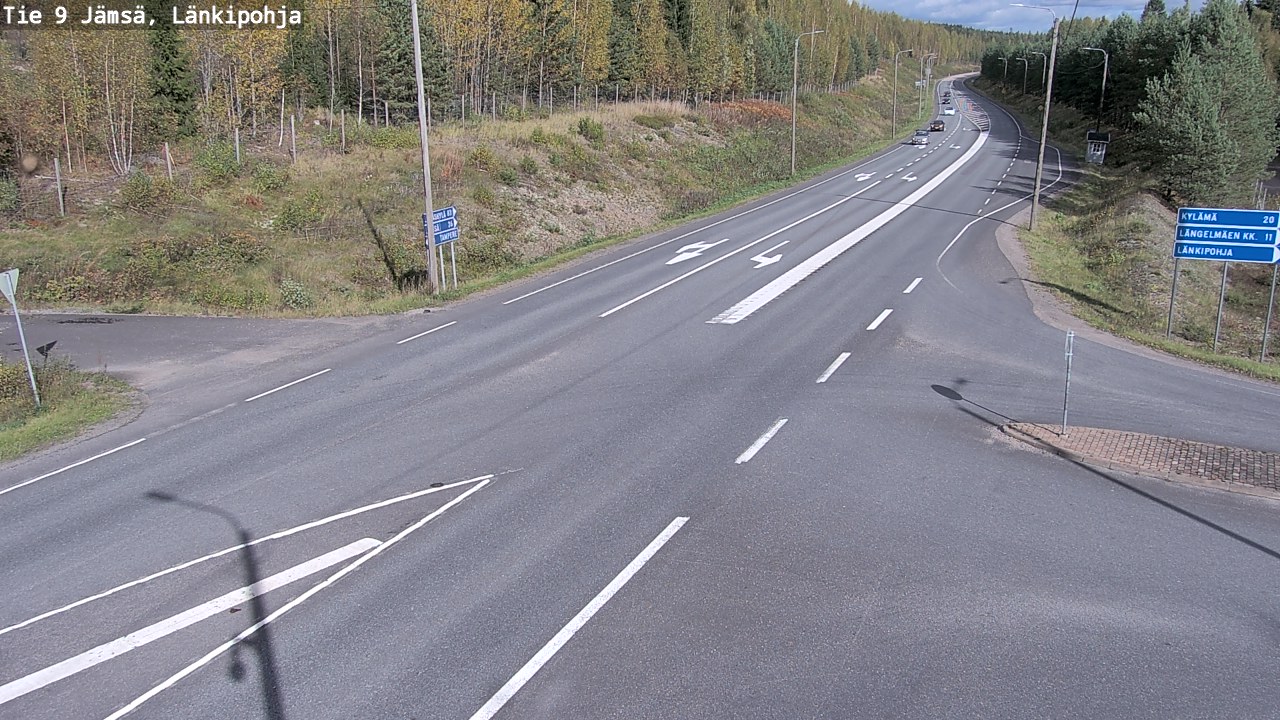 Kelikamerat Kuva Tie 9 Jämsä, Länkipohja, Jämsä, Keski-Suomi