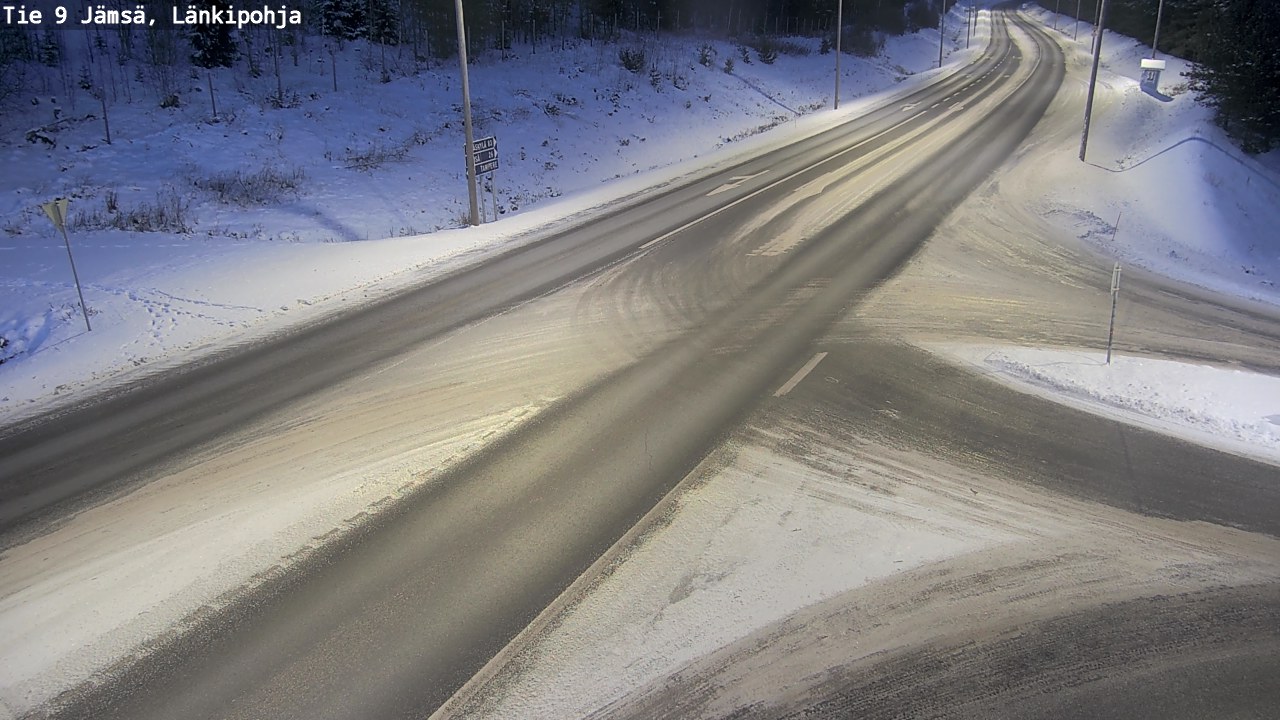 Weather Camera Image Road 9 Jämsä, Länkipohja, Jämsä, Keski-Suomi