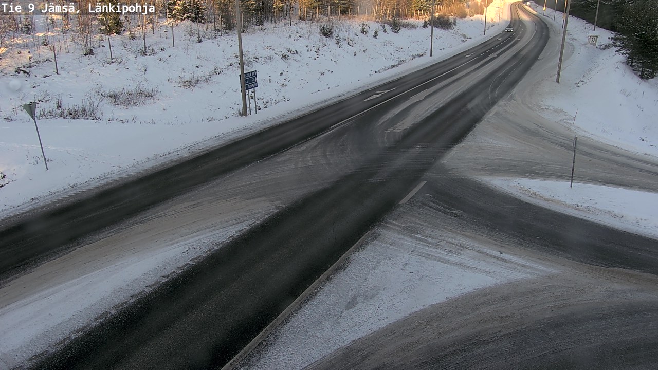 Weather Camera Image Road 9 Jämsä, Länkipohja, Jämsä, Keski-Suomi