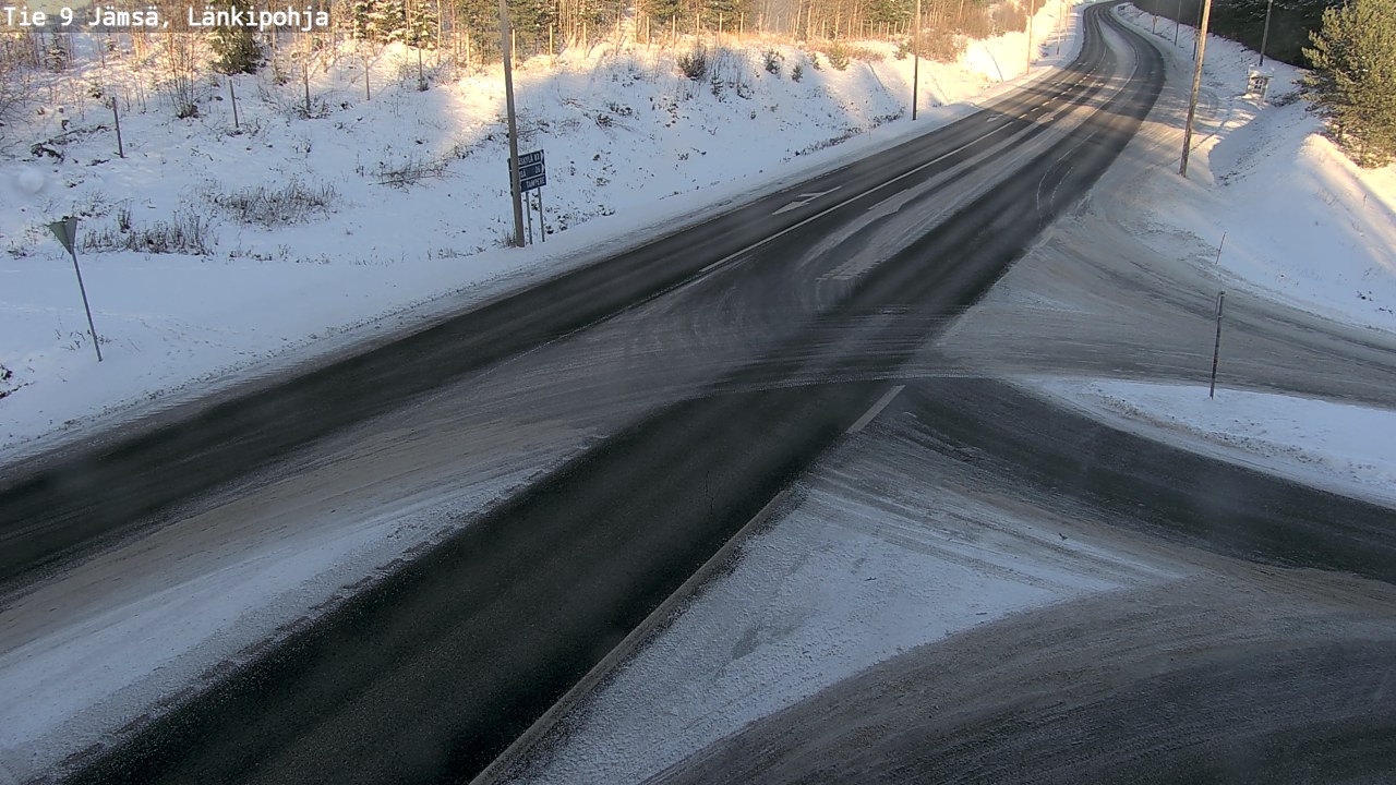 Weather Camera Image Road 9 Jämsä, Länkipohja, Jämsä, Keski-Suomi