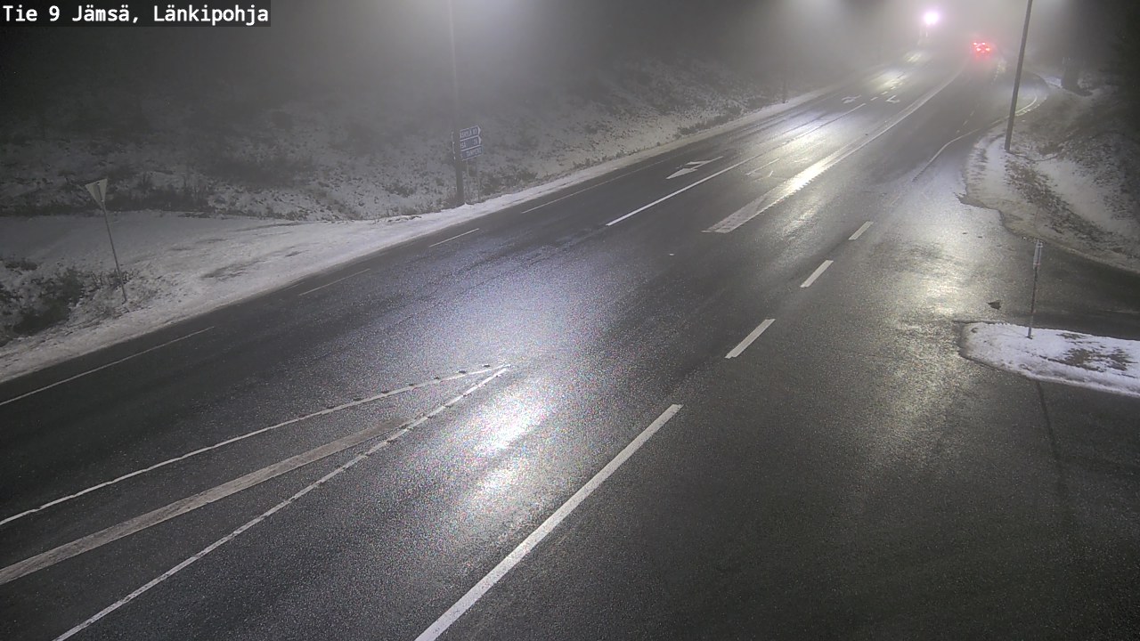 Weather Camera Image Väg 9 Jämsä, Länkipohja, Jämsä, Keski-Suomi