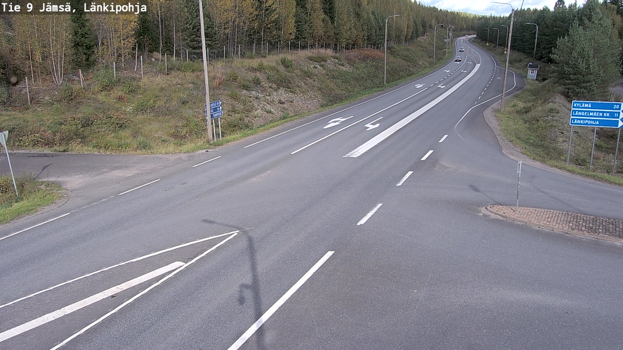 Kelikamerat Kuva Tie 9 Jämsä, Länkipohja, Jämsä, Keski-Suomi