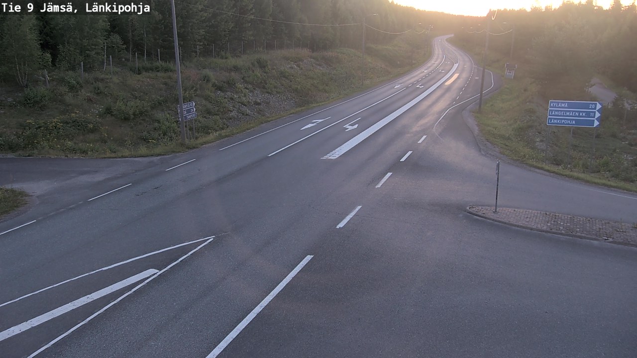 Kelikamerat Kuva Tie 9 Jämsä, Länkipohja, Jämsä, Keski-Suomi