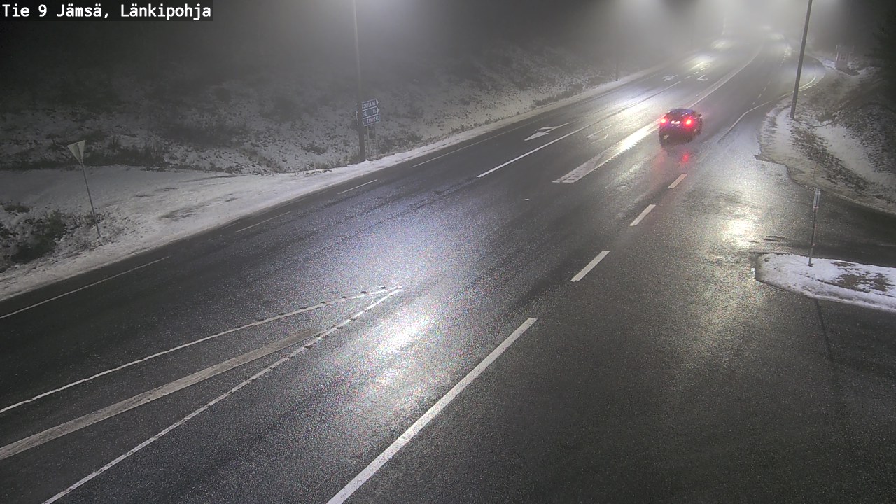 Weather Camera Image Väg 9 Jämsä, Länkipohja, Jämsä, Keski-Suomi