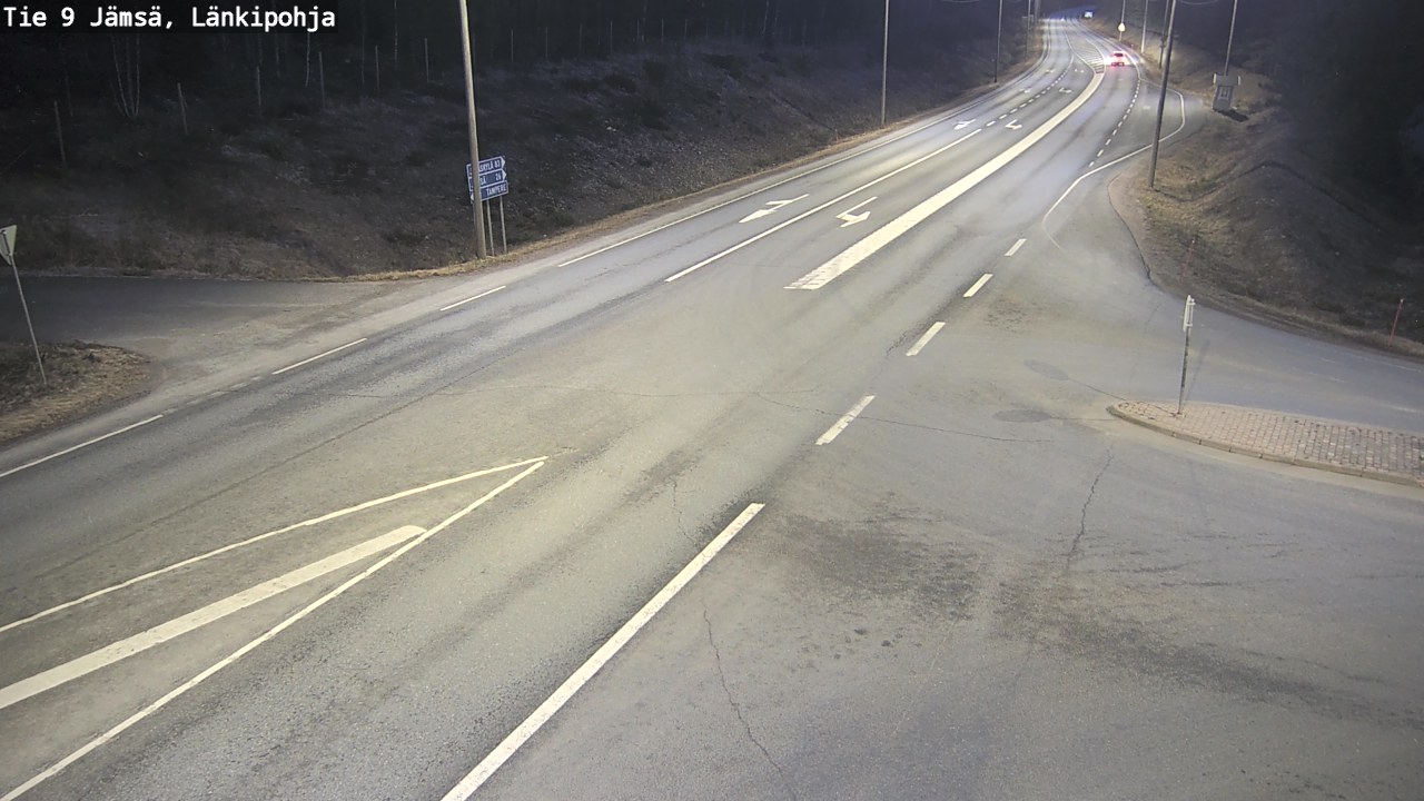 Weather Camera Image Väg 9 Jämsä, Länkipohja, Jämsä, Keski-Suomi