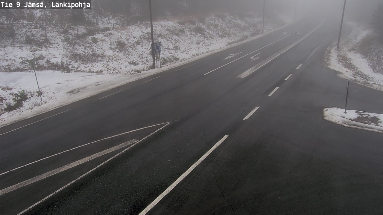 Weather Camera Image Väg 9 Jämsä, Länkipohja, Jämsä, Keski-Suomi
