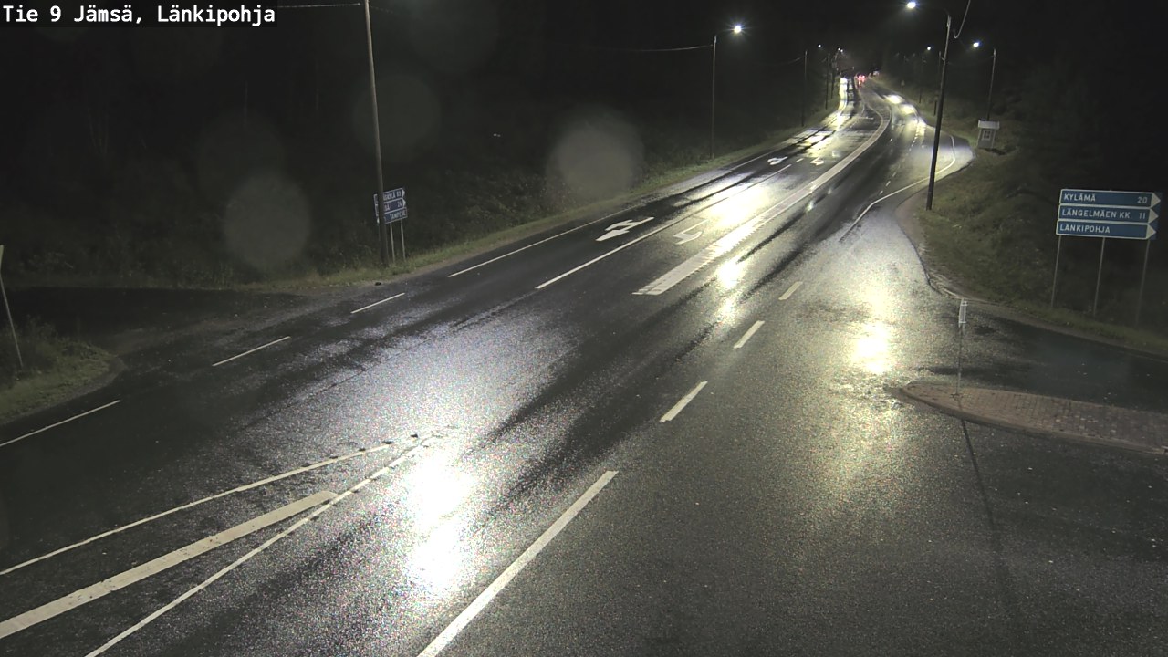 Weather Camera Image Road 9 Jämsä, Länkipohja, Jämsä, Keski-Suomi