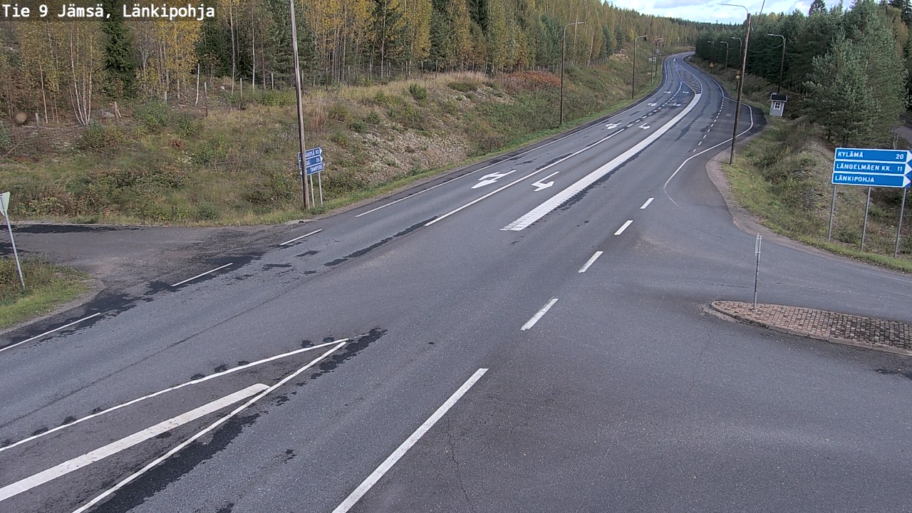 Kelikamerat Kuva Tie 9 Jämsä, Länkipohja, Jämsä, Keski-Suomi
