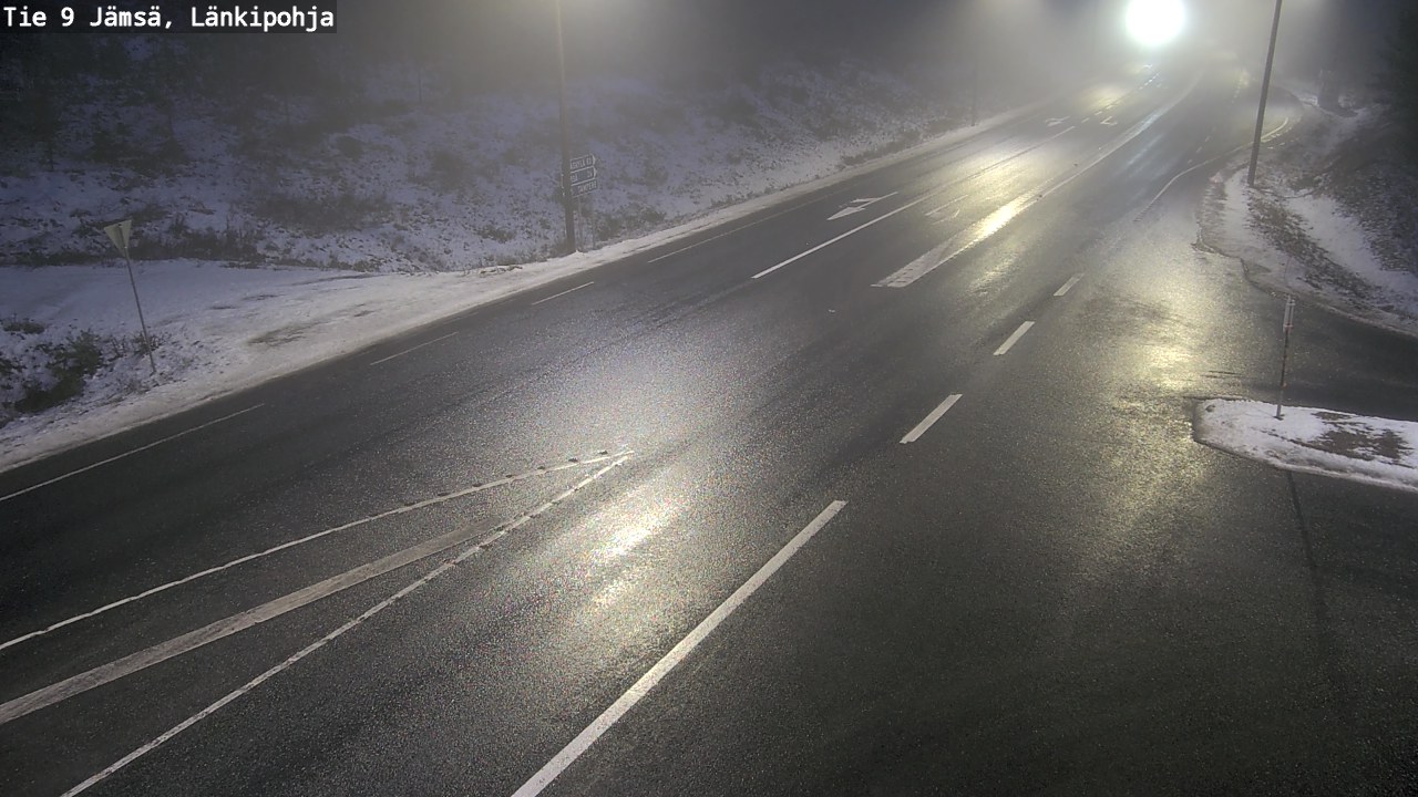 Weather Camera Image Väg 9 Jämsä, Länkipohja, Jämsä, Keski-Suomi
