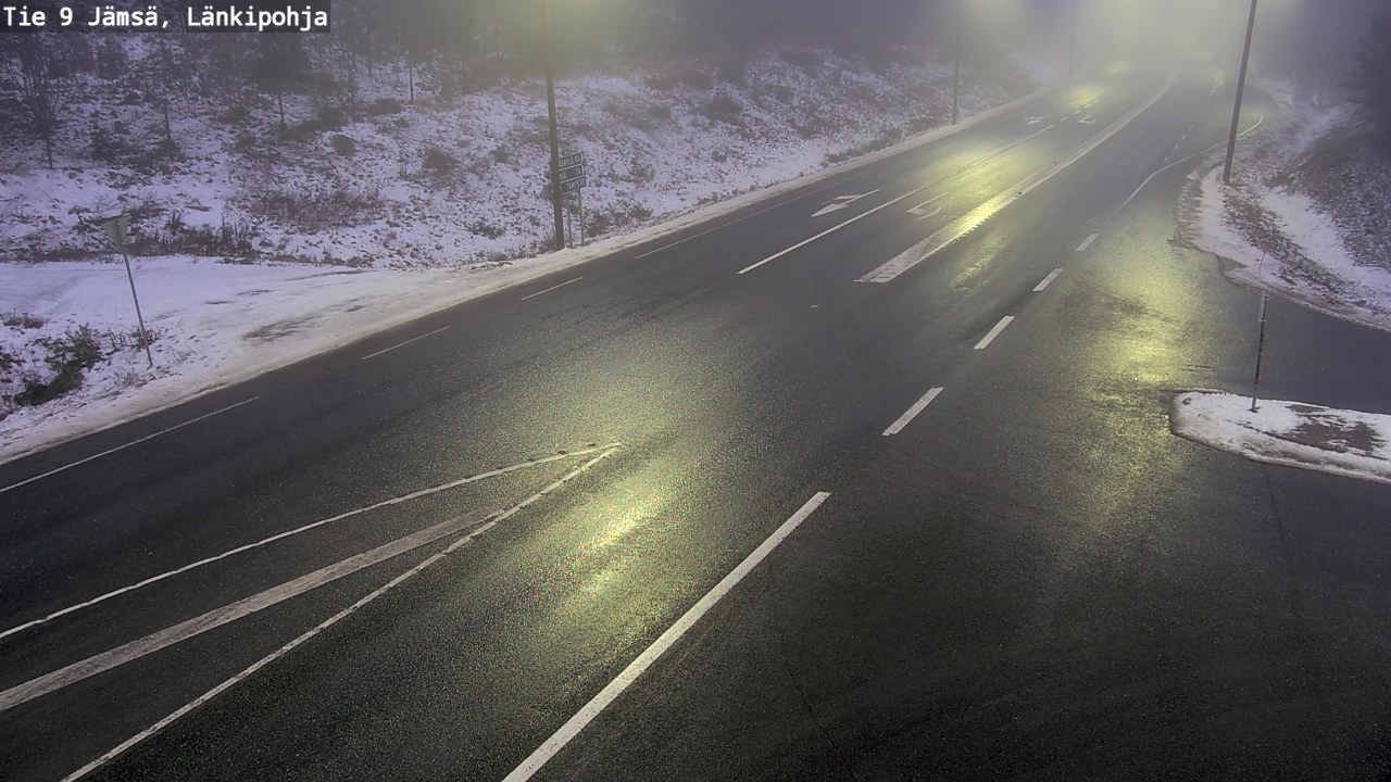 Weather Camera Image Väg 9 Jämsä, Länkipohja, Jämsä, Keski-Suomi