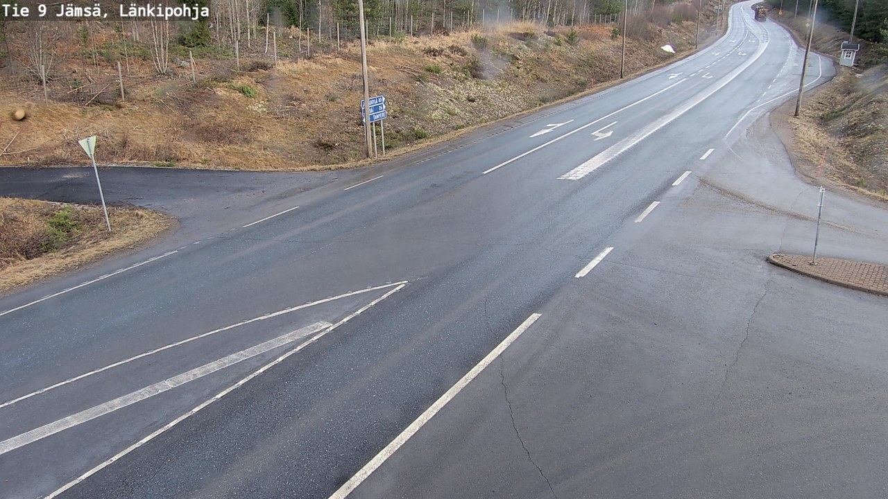 Weather Camera Image Road 9 Jämsä, Länkipohja, Jämsä, Keski-Suomi