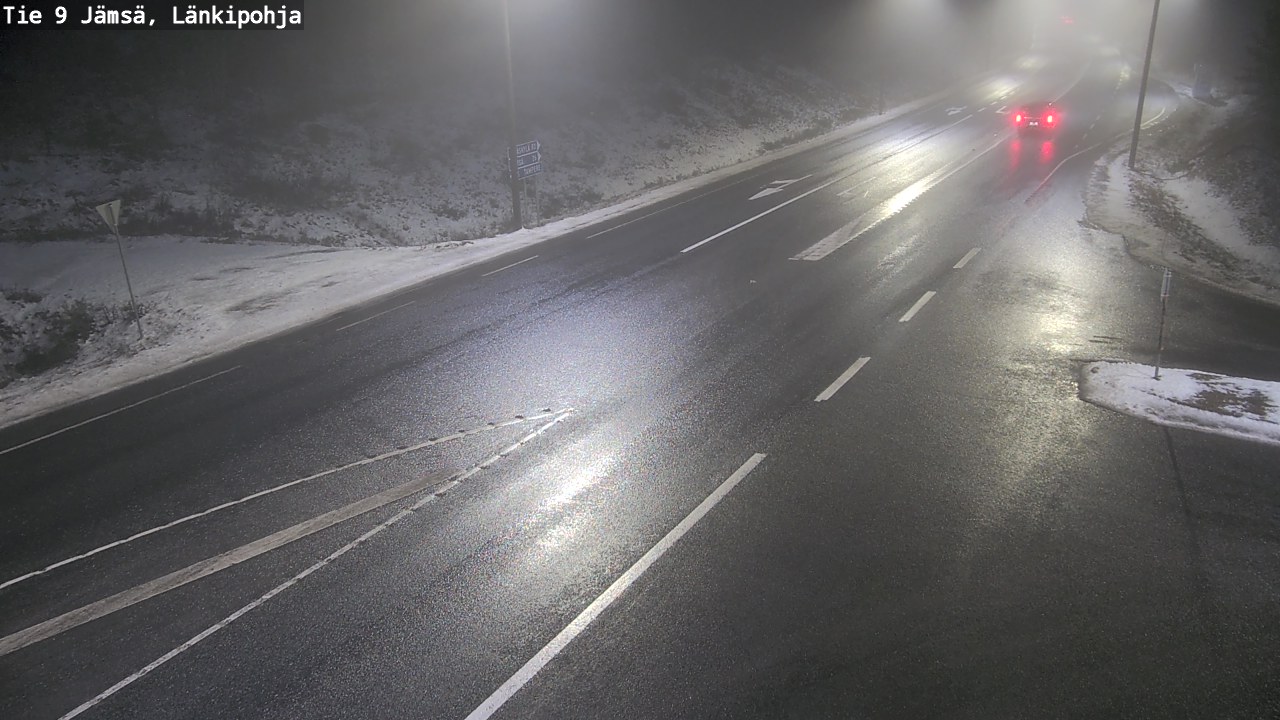 Weather Camera Image Väg 9 Jämsä, Länkipohja, Jämsä, Keski-Suomi