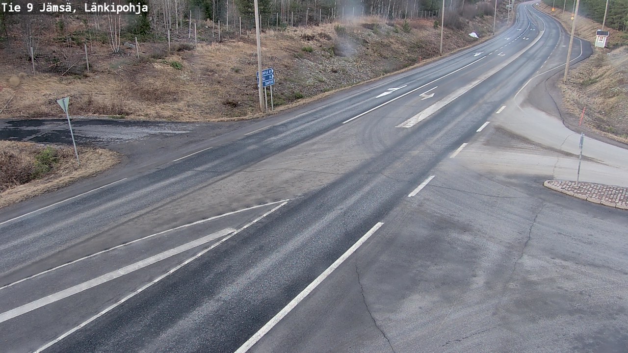Weather Camera Image Road 9 Jämsä, Länkipohja, Jämsä, Keski-Suomi
