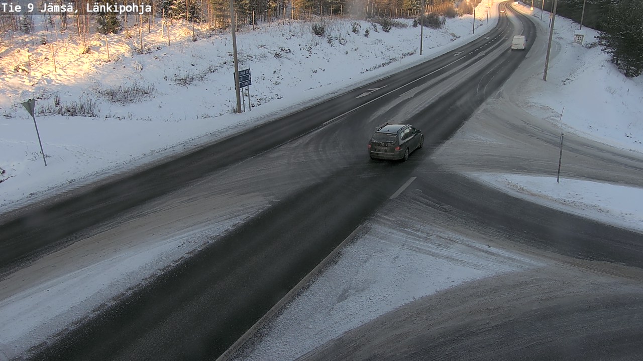 Weather Camera Image Road 9 Jämsä, Länkipohja, Jämsä, Keski-Suomi