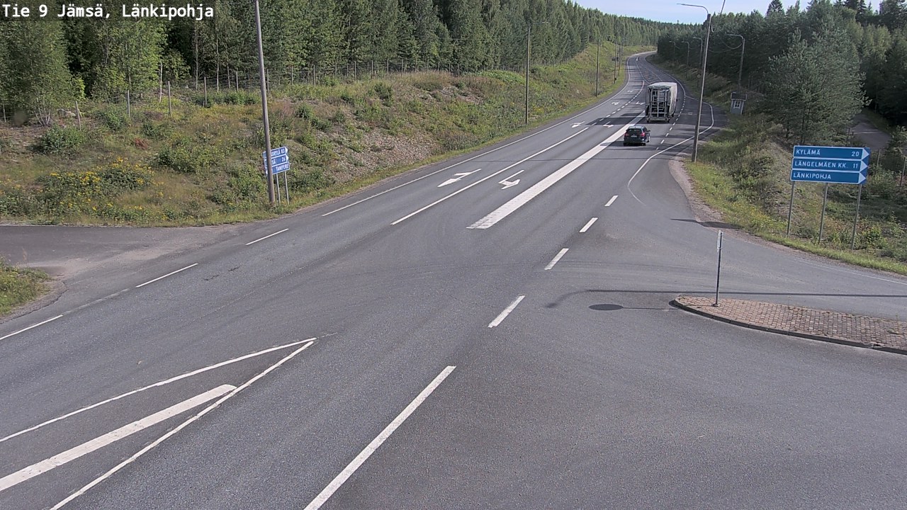 Kelikamerat Kuva Tie 9 Jämsä, Länkipohja, Jämsä, Keski-Suomi