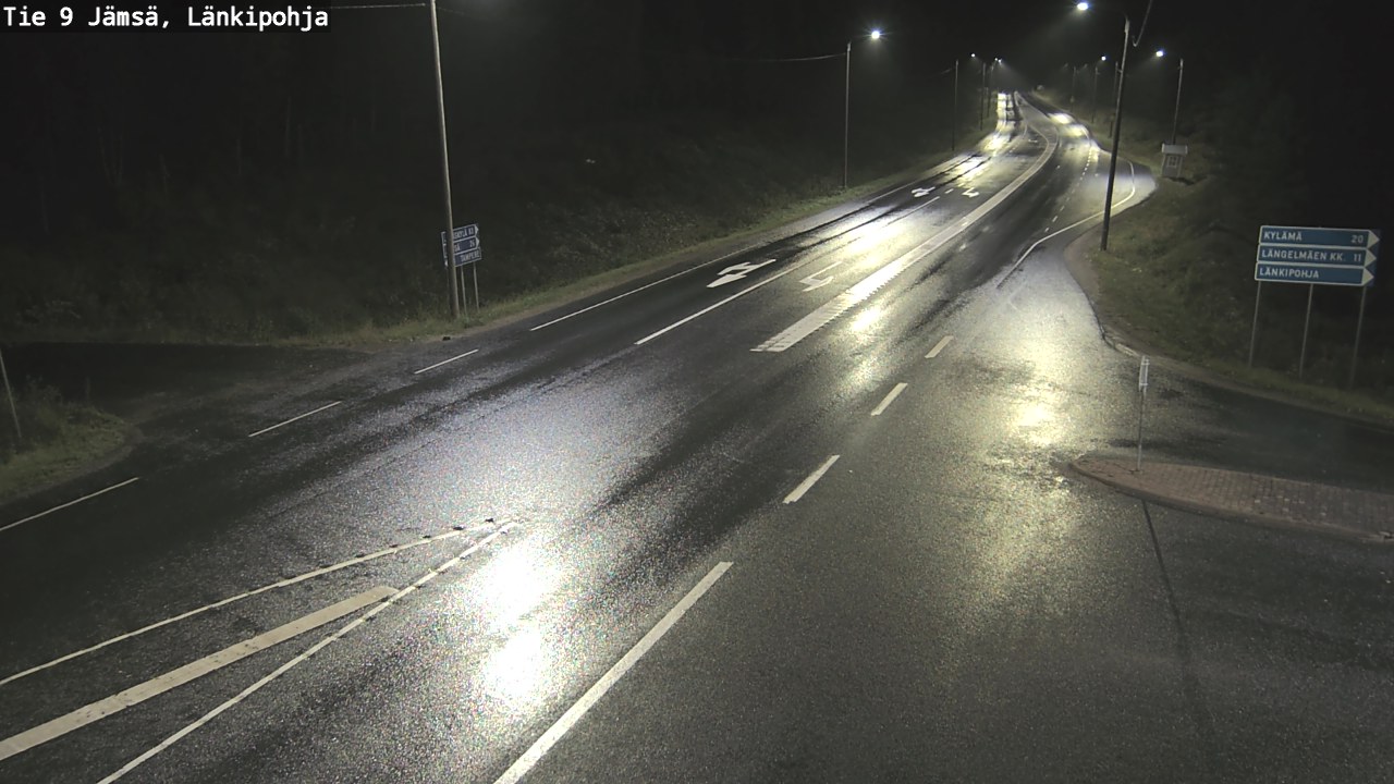 Weather Camera Image Road 9 Jämsä, Länkipohja, Jämsä, Keski-Suomi