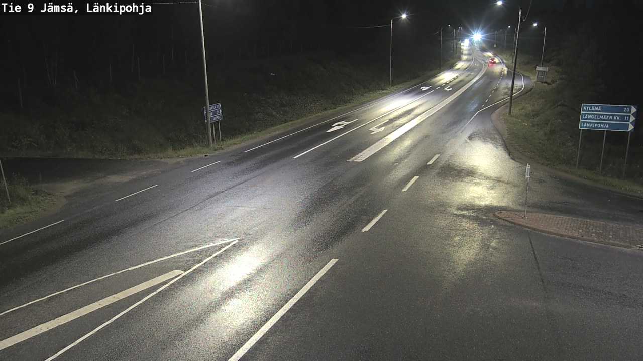 Weather Camera Image Road 9 Jämsä, Länkipohja, Jämsä, Keski-Suomi