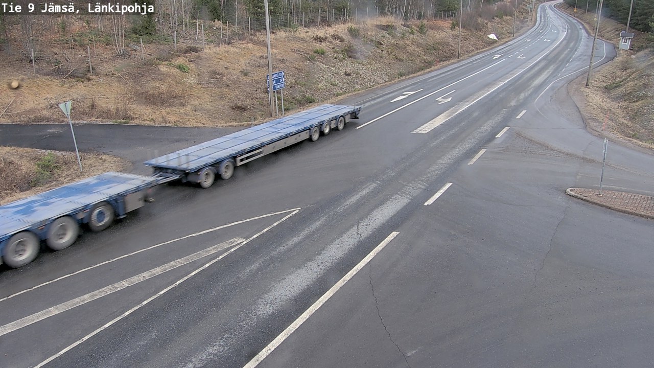 Weather Camera Image Road 9 Jämsä, Länkipohja, Jämsä, Keski-Suomi