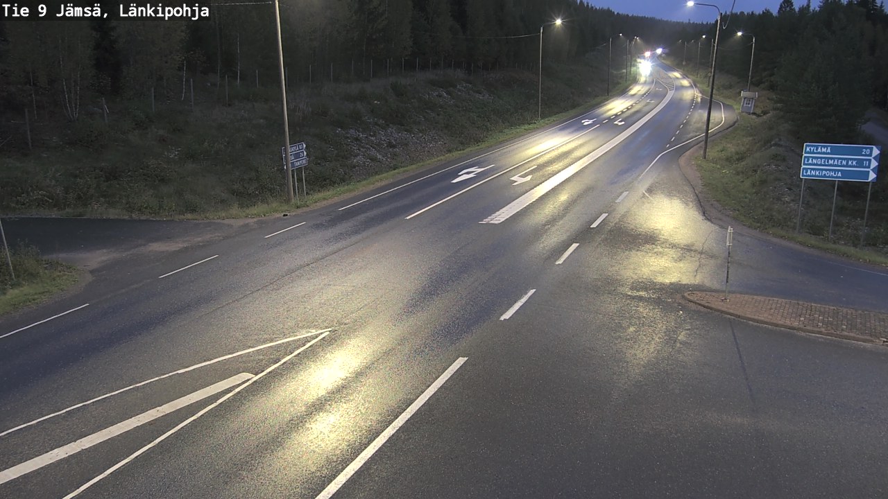 Weather Camera Image Road 9 Jämsä, Länkipohja, Jämsä, Keski-Suomi