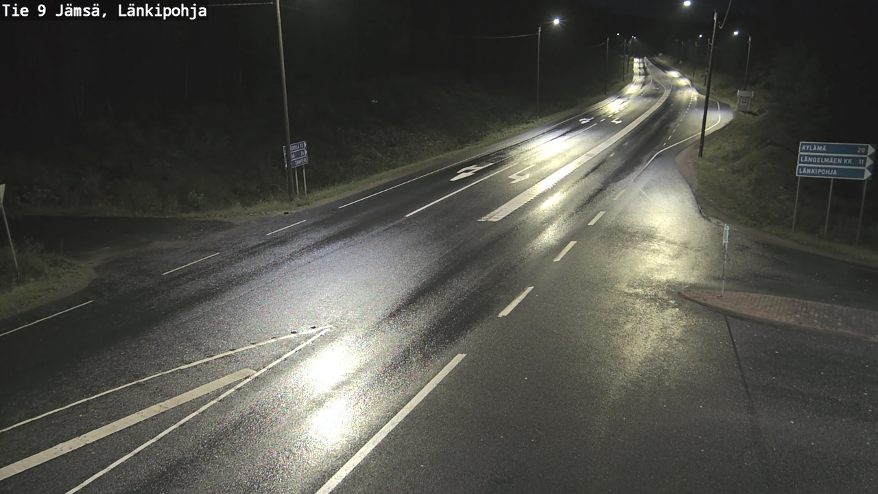 Weather Camera Image Road 9 Jämsä, Länkipohja, Jämsä, Keski-Suomi