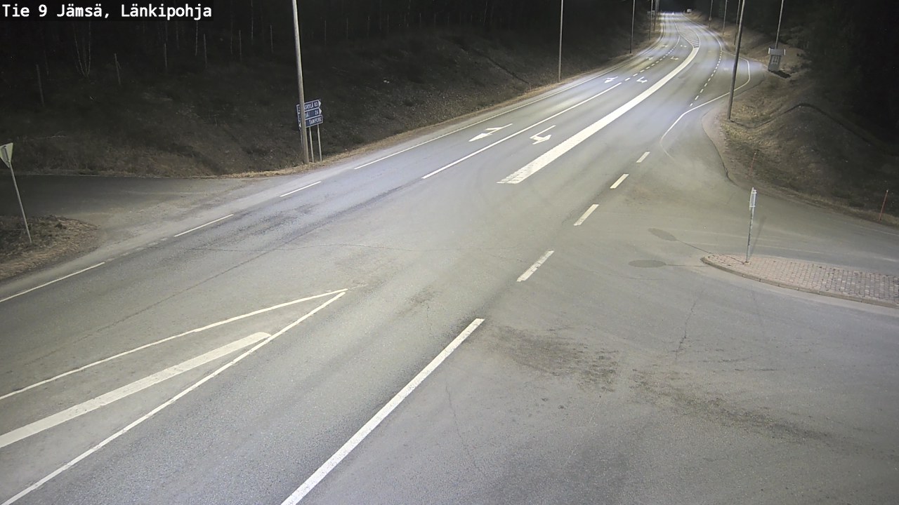 Weather Camera Image Väg 9 Jämsä, Länkipohja, Jämsä, Keski-Suomi