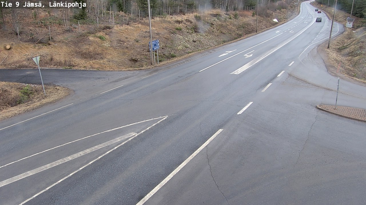 Weather Camera Image Road 9 Jämsä, Länkipohja, Jämsä, Keski-Suomi