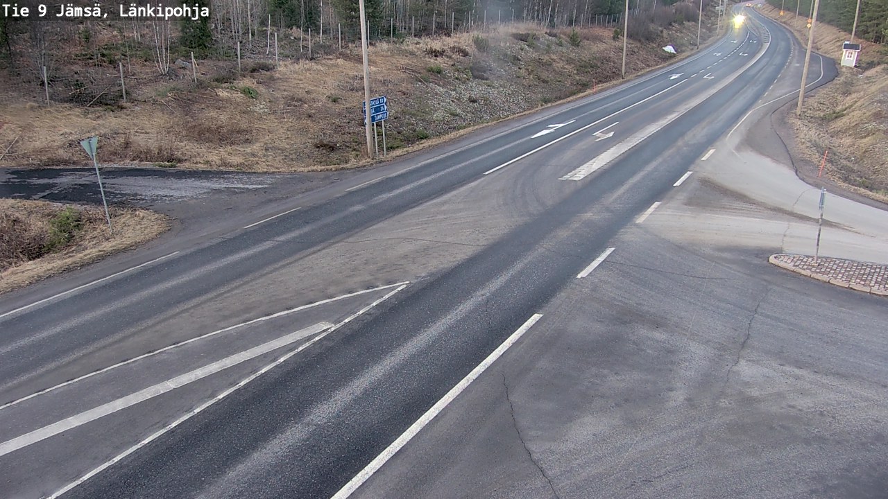 Weather Camera Image Road 9 Jämsä, Länkipohja, Jämsä, Keski-Suomi