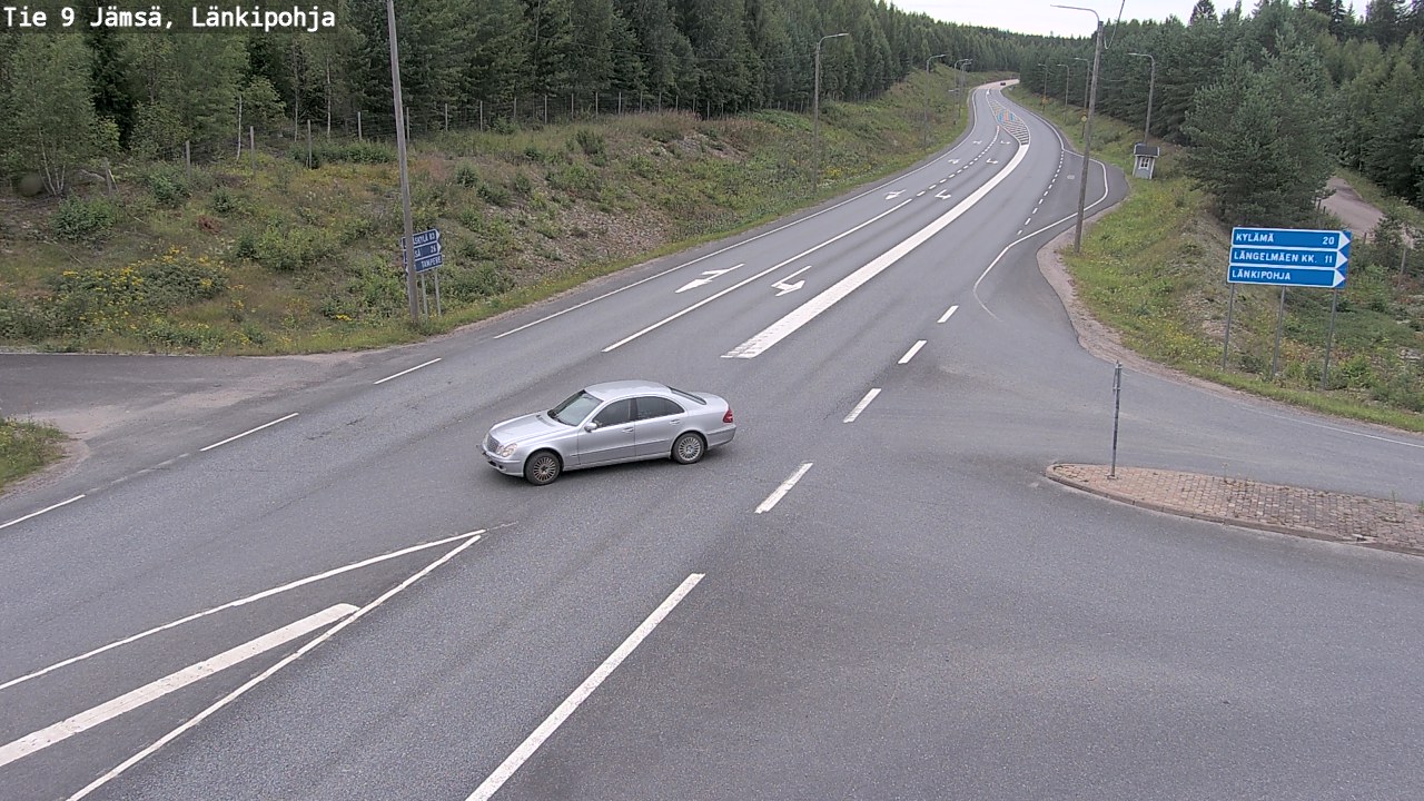 Weather Camera Image Road 9 Jämsä, Länkipohja, Jämsä, Keski-Suomi