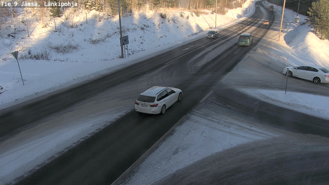 Weather Camera Image Road 9 Jämsä, Länkipohja, Jämsä, Keski-Suomi