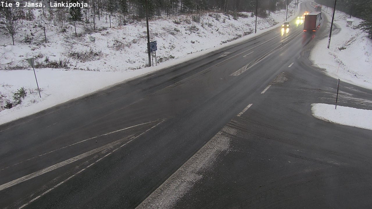 Weather Camera Image Road 9 Jämsä, Länkipohja, Jämsä, Keski-Suomi