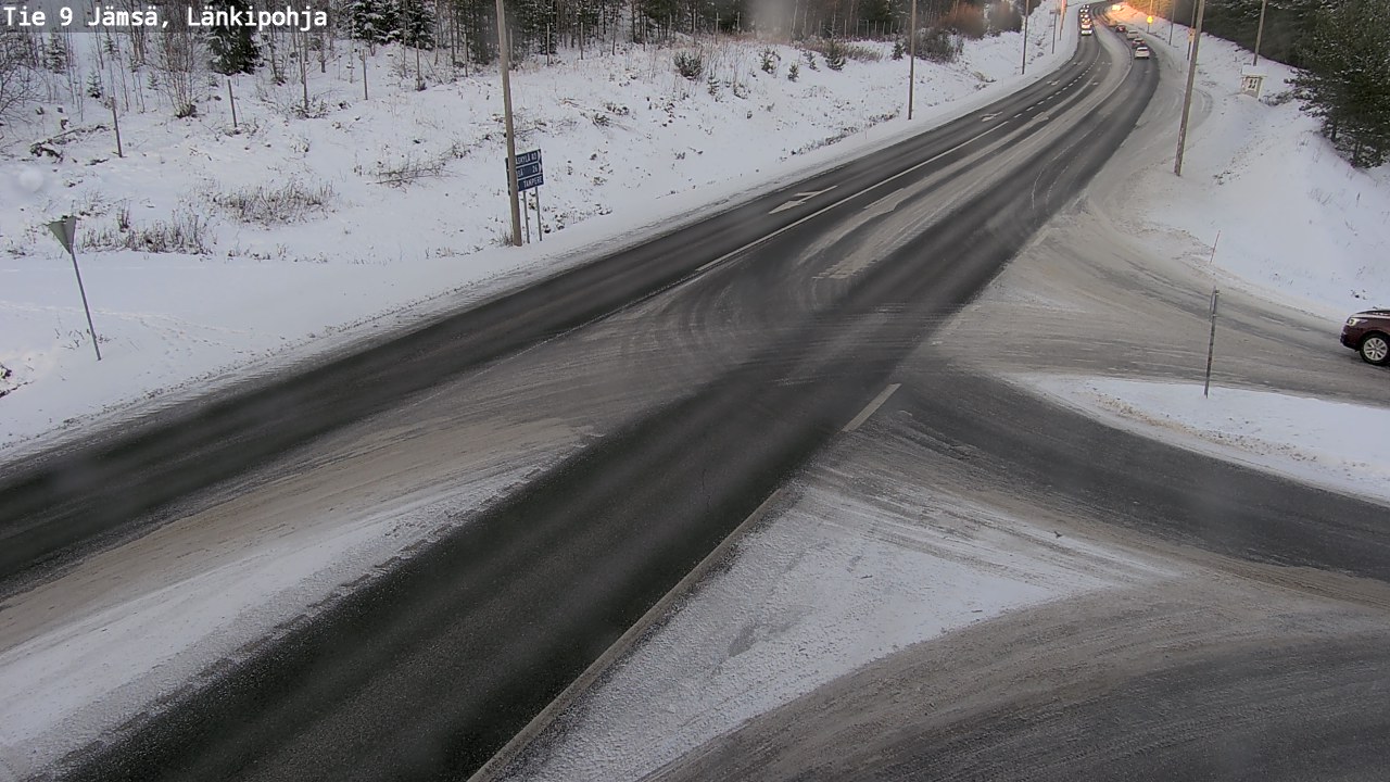 Weather Camera Image Road 9 Jämsä, Länkipohja, Jämsä, Keski-Suomi