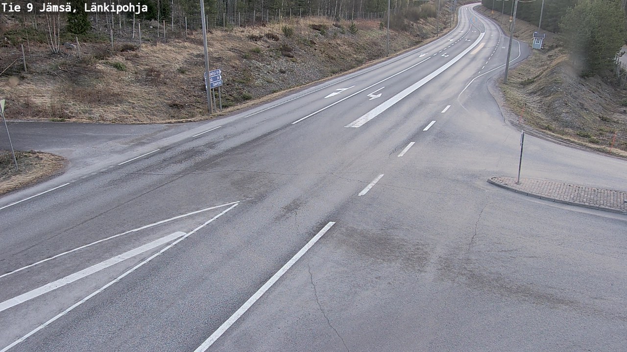 Weather Camera Image Road 9 Jämsä, Länkipohja, Jämsä, Keski-Suomi