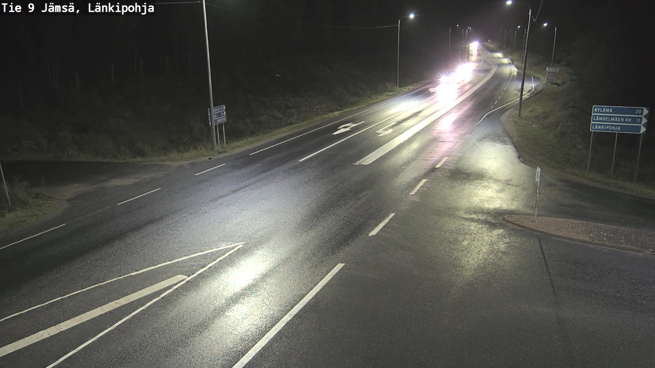 Weather Camera Image Road 9 Jämsä, Länkipohja, Jämsä, Keski-Suomi