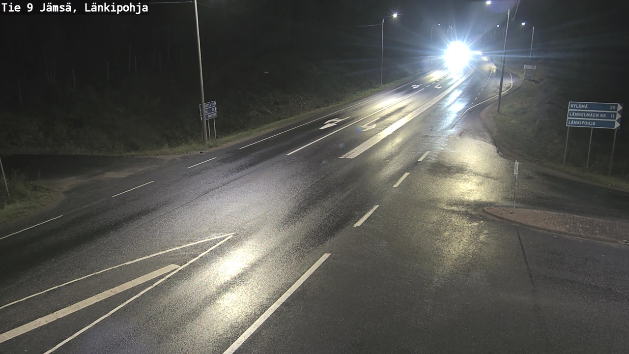 Weather Camera Image Road 9 Jämsä, Länkipohja, Jämsä, Keski-Suomi