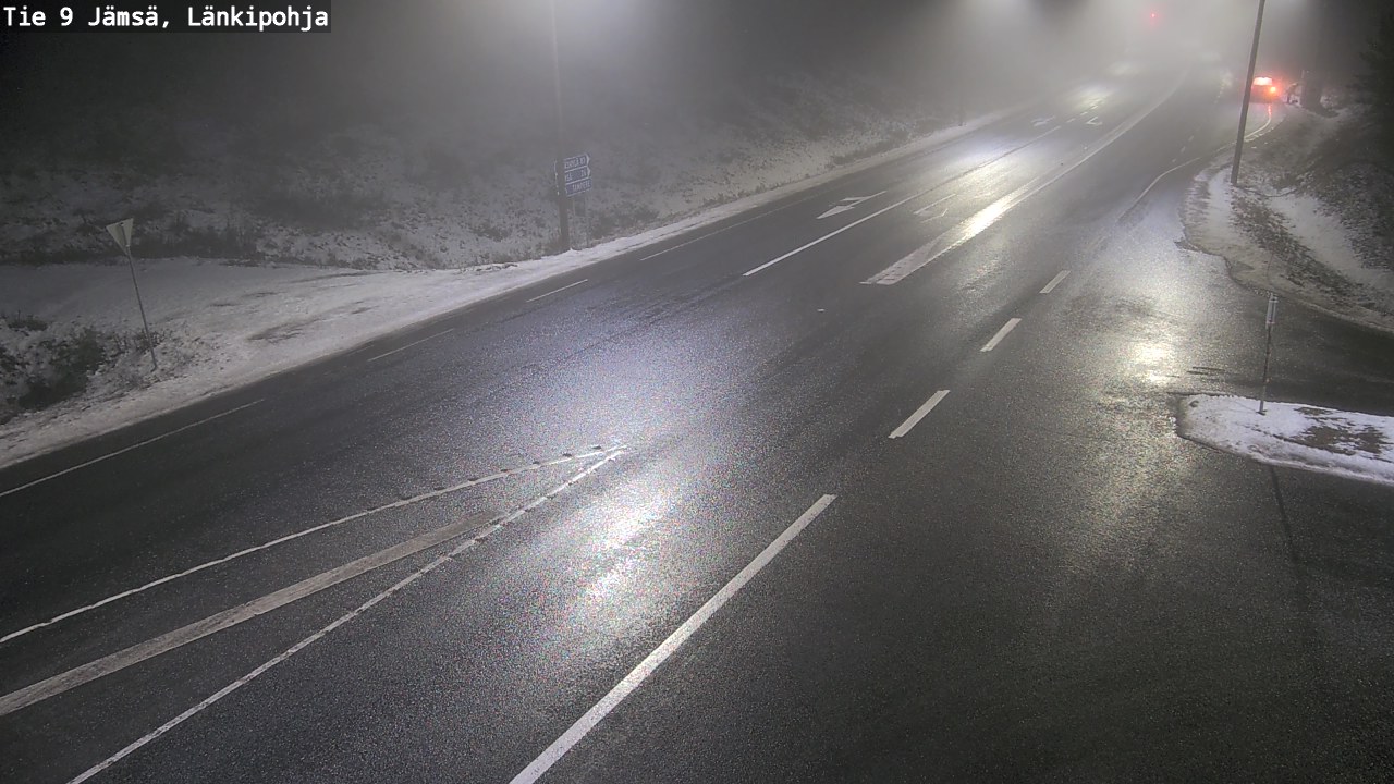 Weather Camera Image Väg 9 Jämsä, Länkipohja, Jämsä, Keski-Suomi