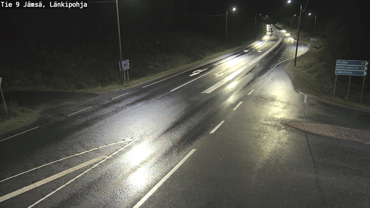 Weather Camera Image Road 9 Jämsä, Länkipohja, Jämsä, Keski-Suomi
