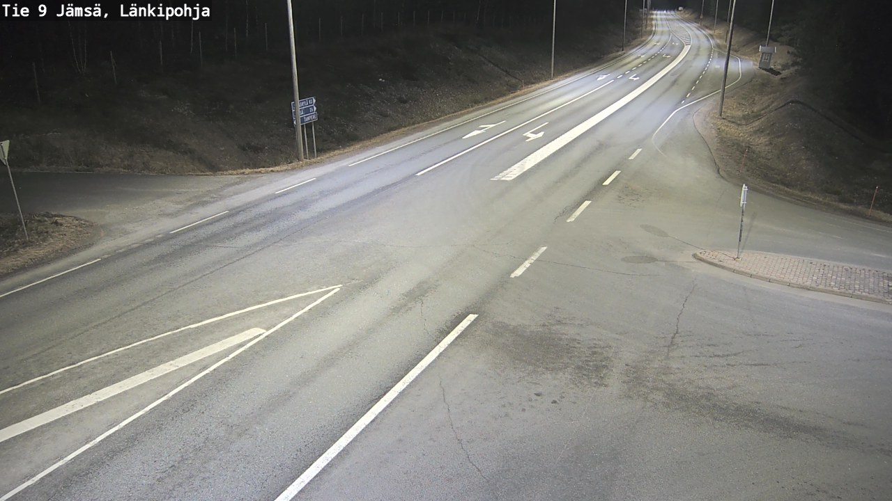 Weather Camera Image Väg 9 Jämsä, Länkipohja, Jämsä, Keski-Suomi