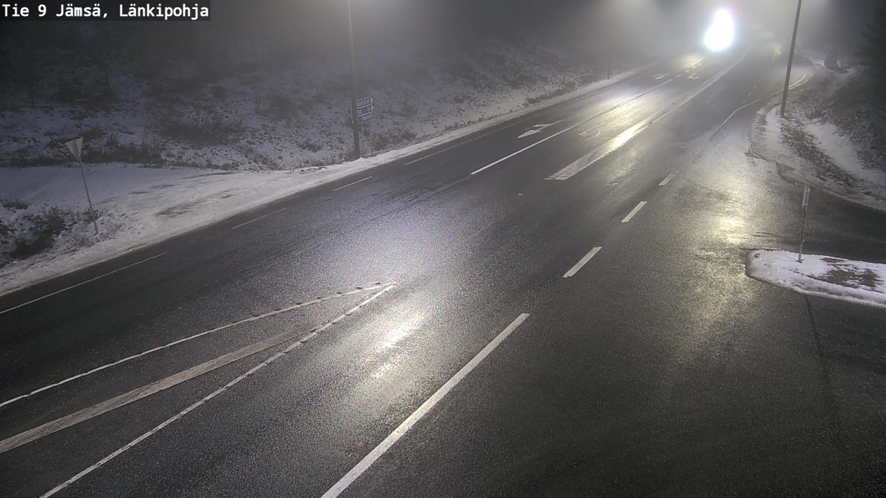 Weather Camera Image Väg 9 Jämsä, Länkipohja, Jämsä, Keski-Suomi