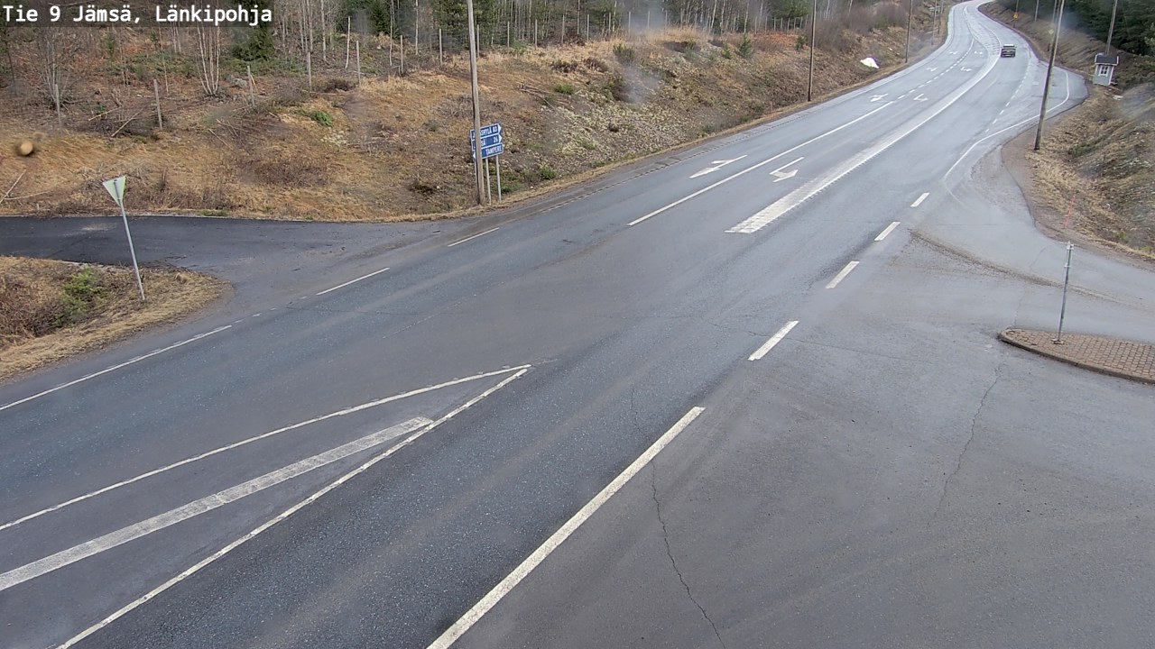 Weather Camera Image Road 9 Jämsä, Länkipohja, Jämsä, Keski-Suomi