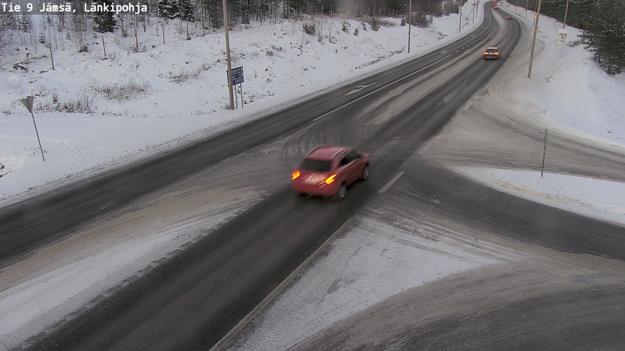 Weather Camera Image Road 9 Jämsä, Länkipohja, Jämsä, Keski-Suomi