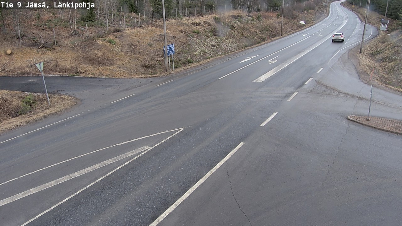 Weather Camera Image Road 9 Jämsä, Länkipohja, Jämsä, Keski-Suomi