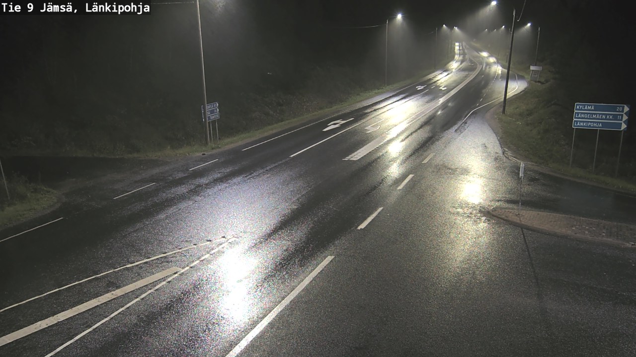 Weather Camera Image Road 9 Jämsä, Länkipohja, Jämsä, Keski-Suomi