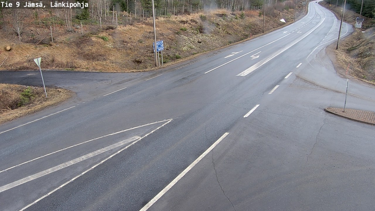 Weather Camera Image Road 9 Jämsä, Länkipohja, Jämsä, Keski-Suomi